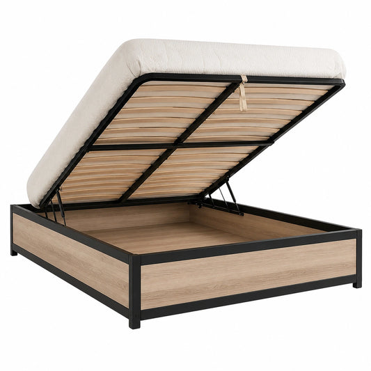 Lit coffre, avec sommier, pour la chambre