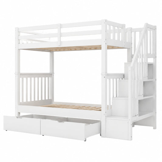 Lit gain de place, avec rangement, avec tiroirs, avec sommier, 90 x 200 cm, pour la chambre